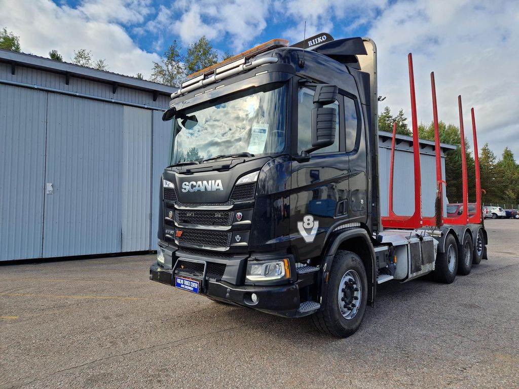 Scania R-serie 730 Euro 6 8×4 puuauto 2019